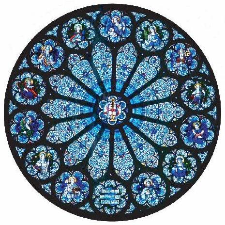 Churge of Gesu Rose Window