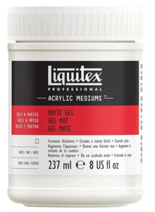 image of jar of matte gel medium