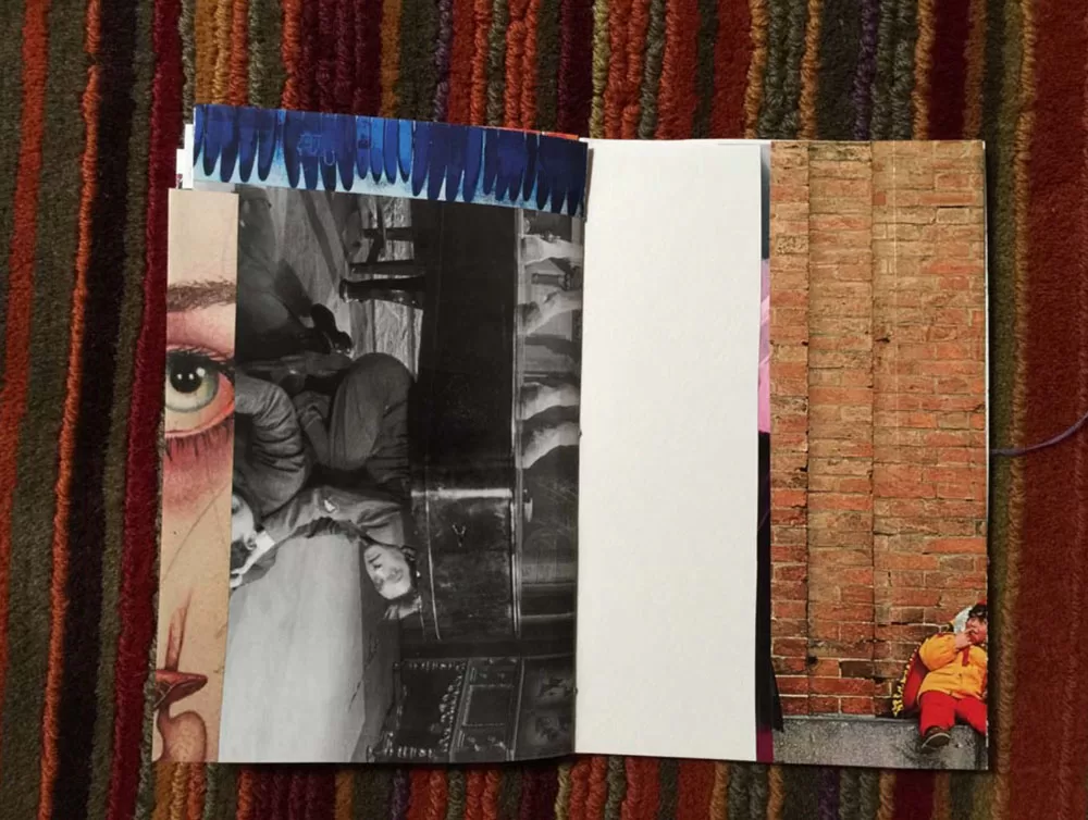 Image of a jumble journal in progress